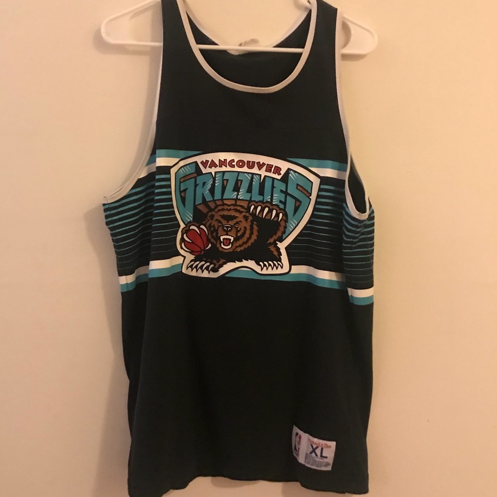 Vancouver Grizzlies Mitchell & Ness Tank Jersey - Picture 1 of 4